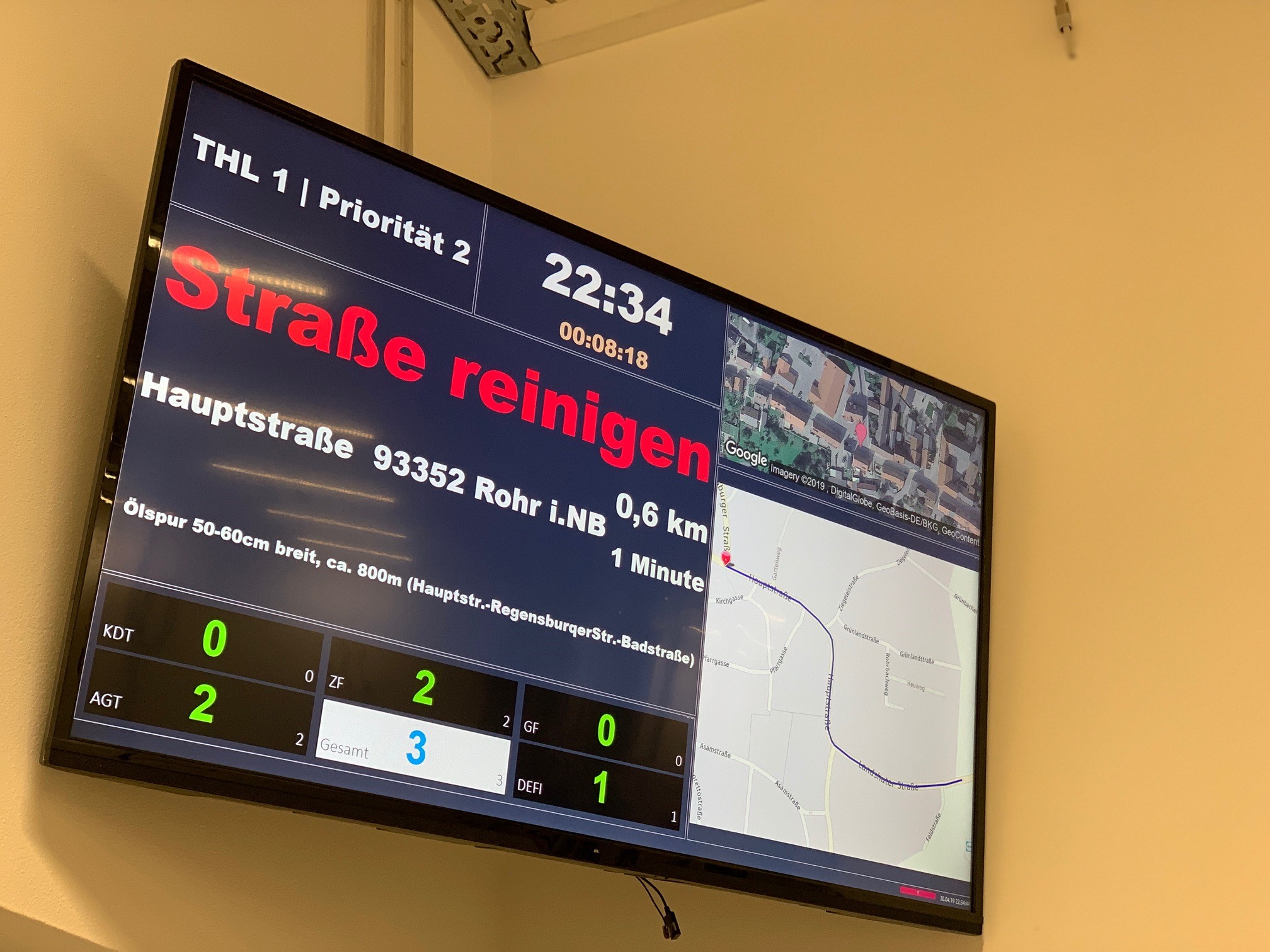 Als Alarmbildschirm | Alarmmonitor 4